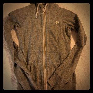 Nike hoodie grey